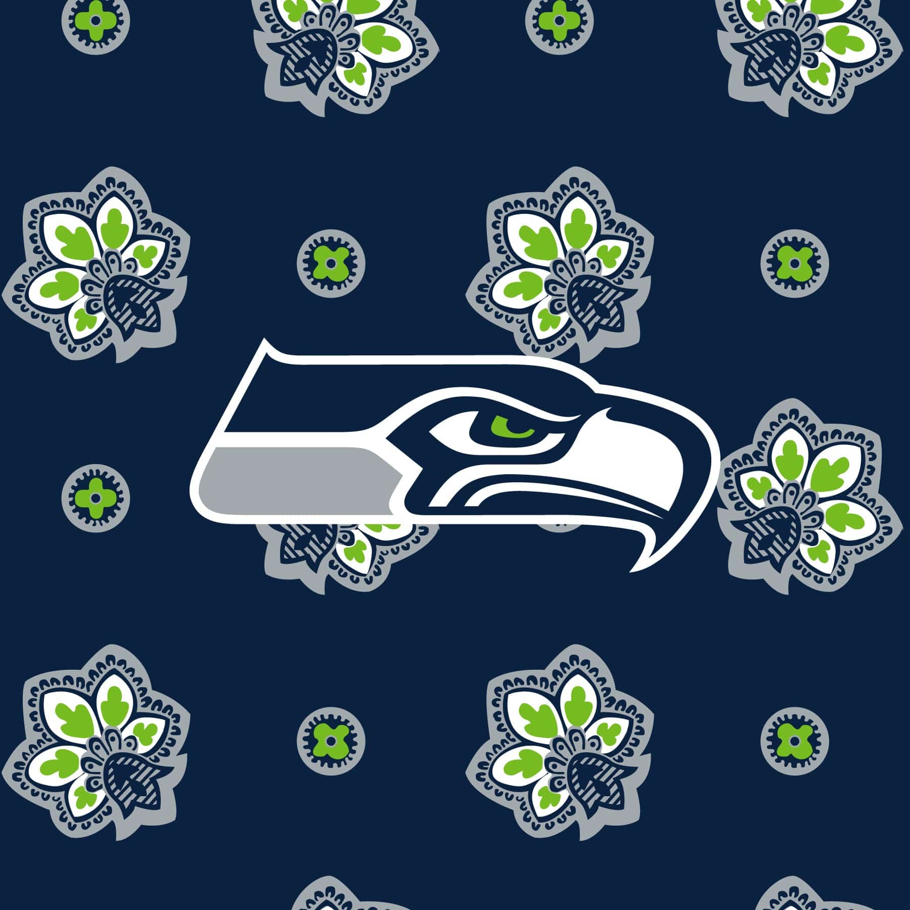 Seattle Seahawks Clear Small Belt Bag