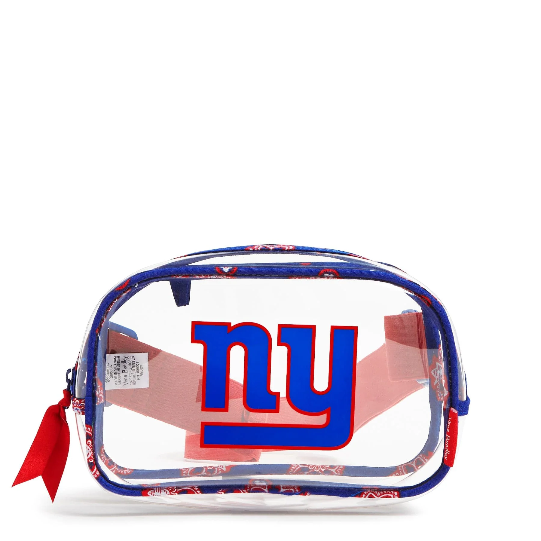 New York Giants Clear Small Belt Bag