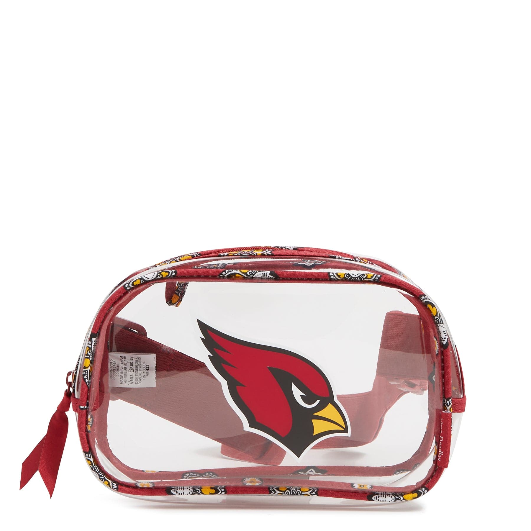 Arizona Cardinals Clear Small Belt Bag