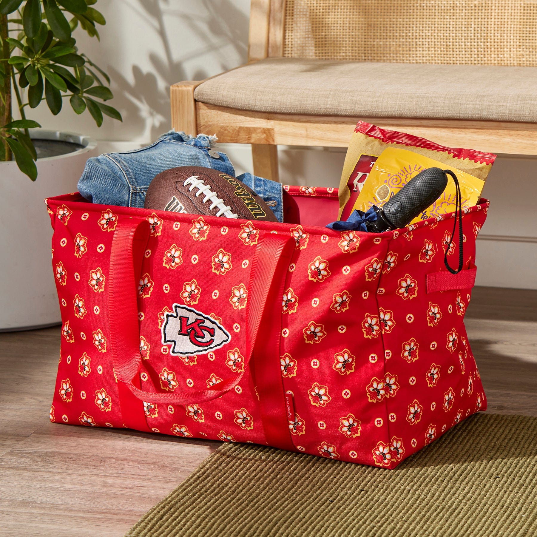 Kansas City Chiefs Large Car Tote