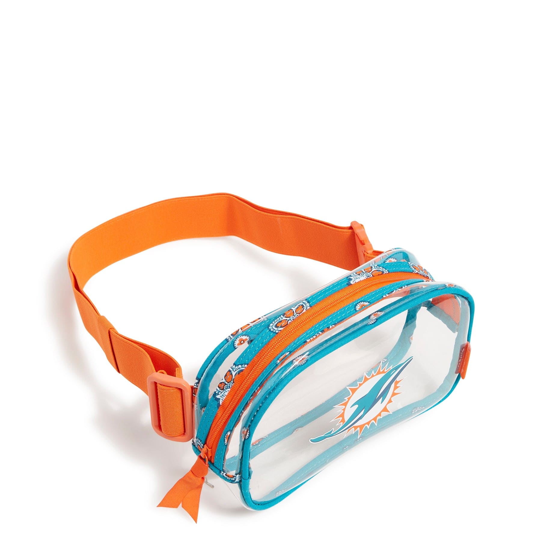 Miami Dolphins Clear Small Belt Bag