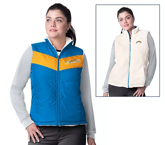 Los Angeles Chargers Women's Game Rule Reversible Vest
