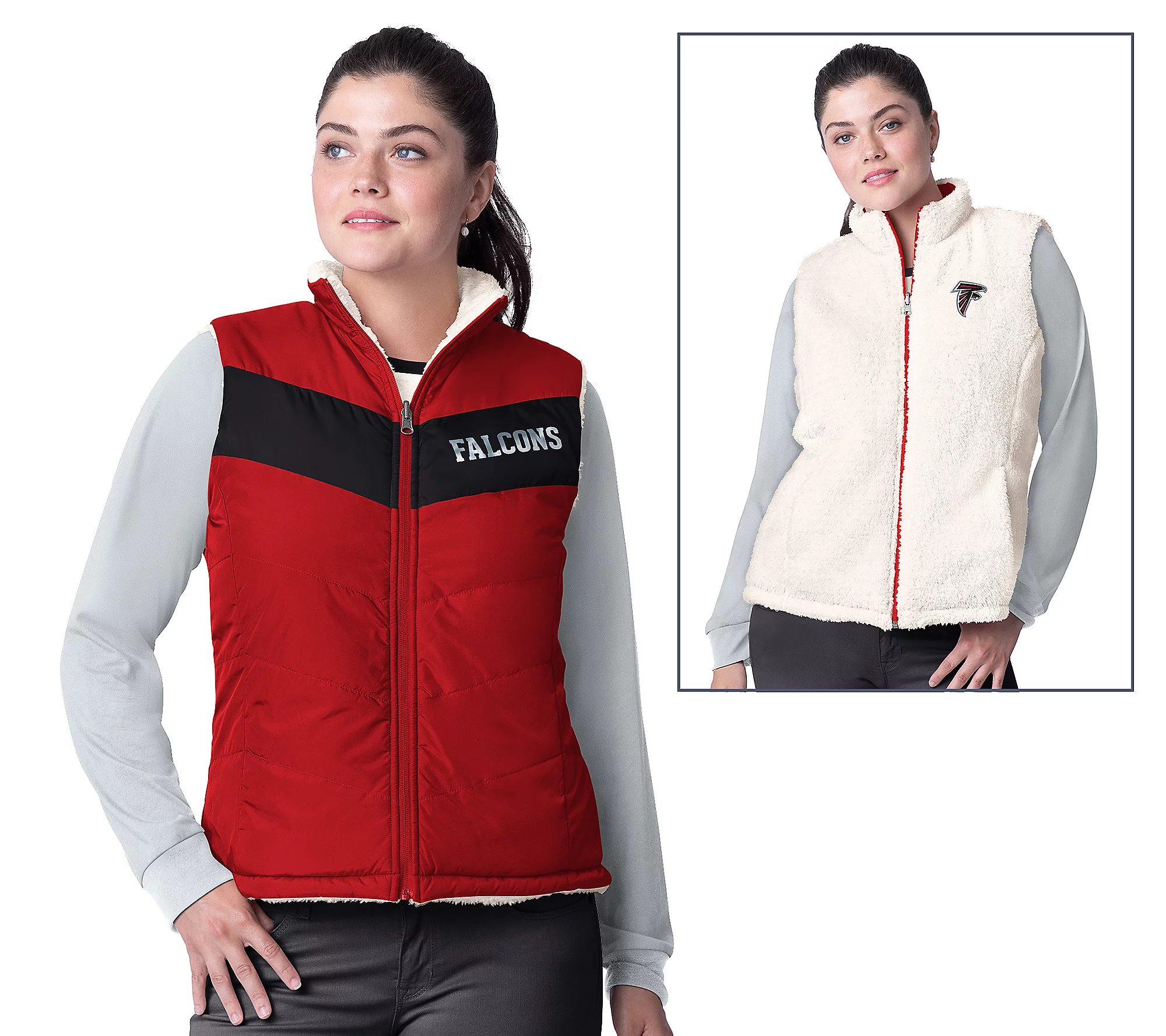 Atlanta Falcons Women's Game Rule Reversible Vest