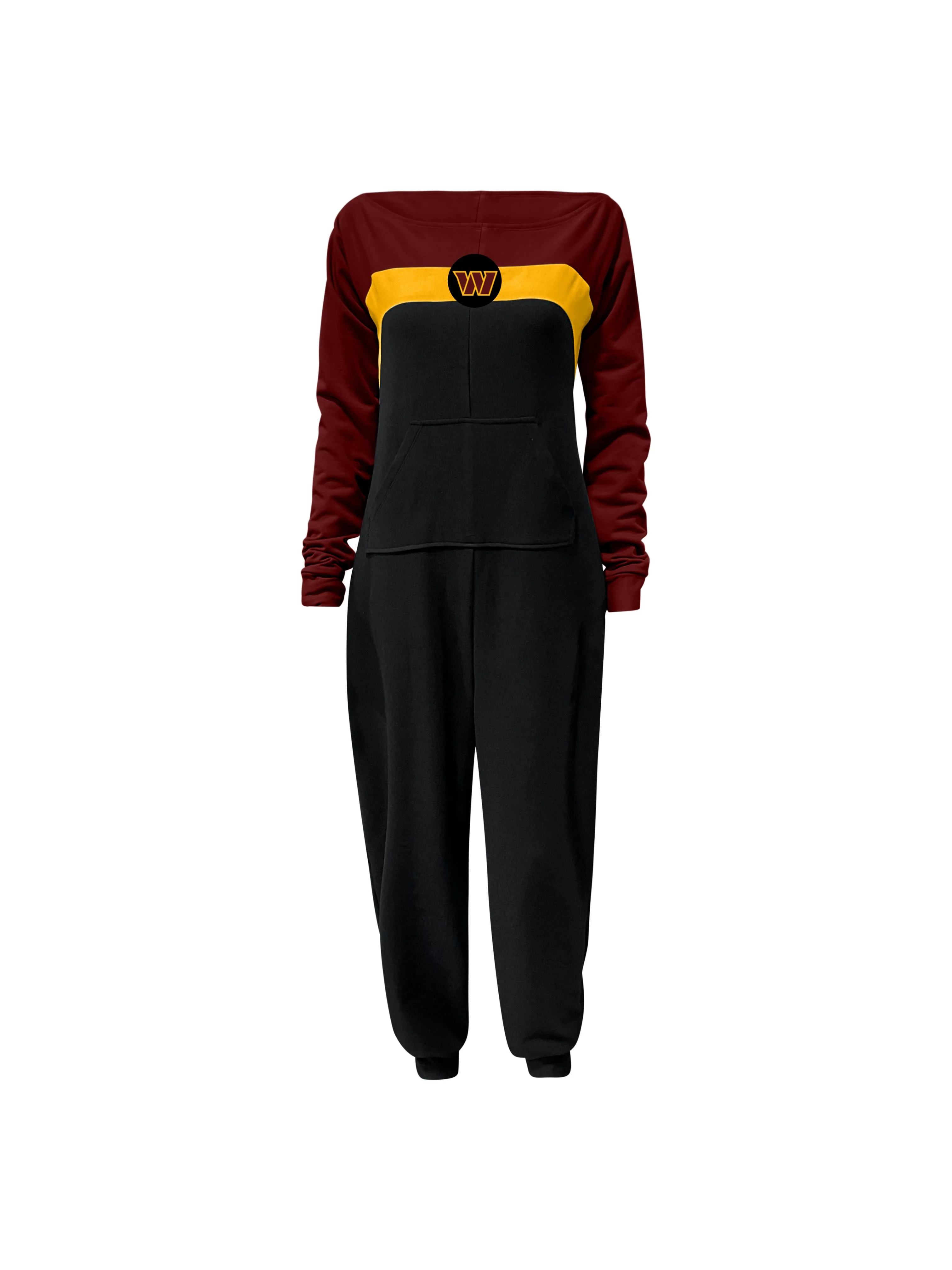 Washington Commanders Color Block Jumpsuit