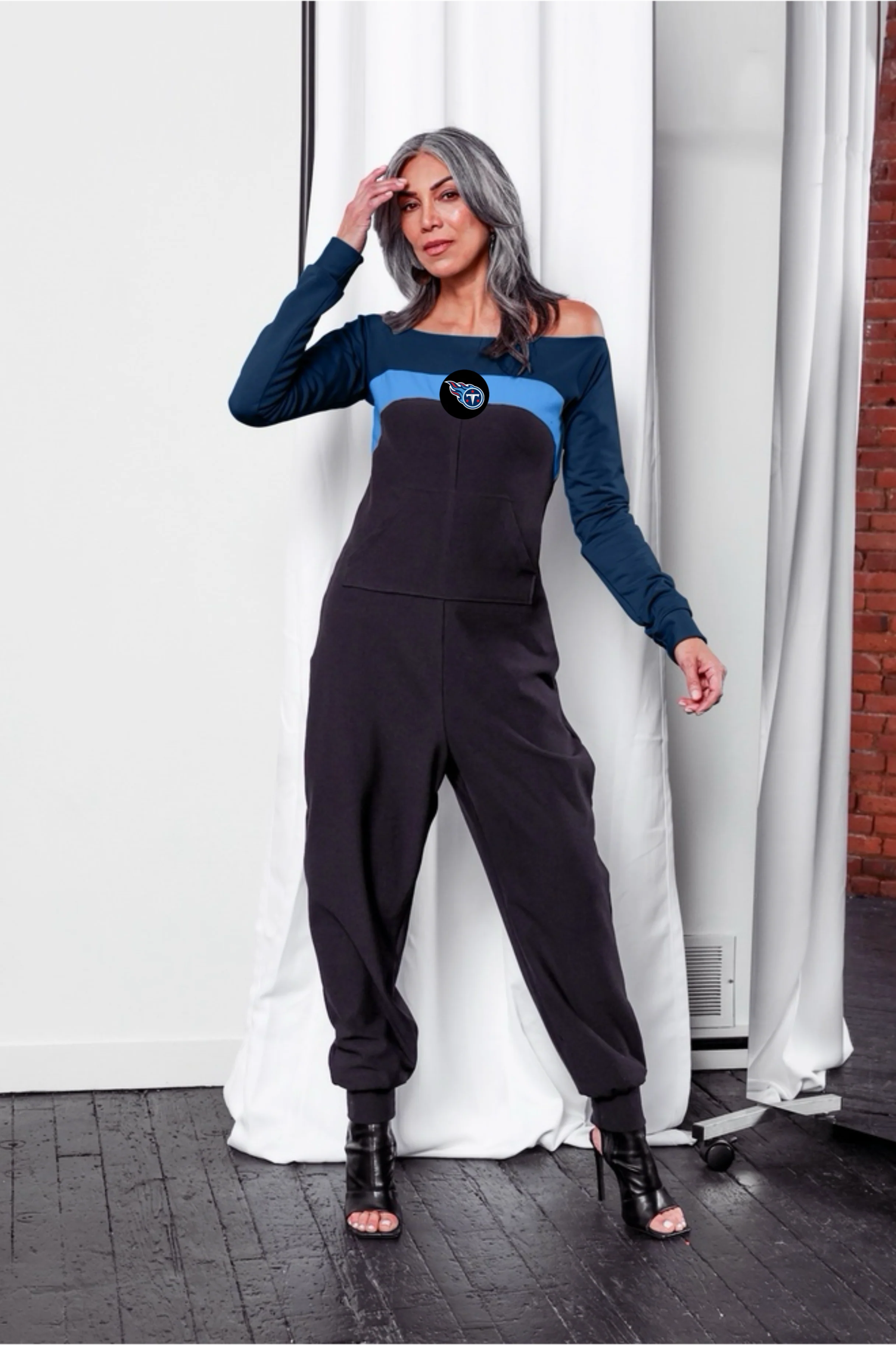 Tennessee Titans Color Block Jumpsuit
