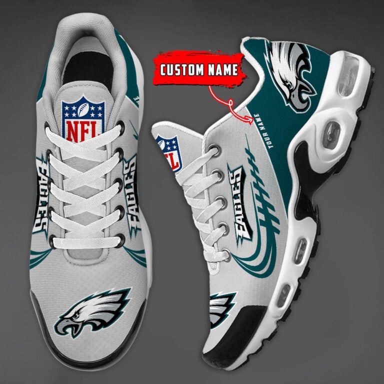 Philadelphia Eagles -Custom Name-TN Shoes And Baseball Jersey Shirt rfect Gift-DS001