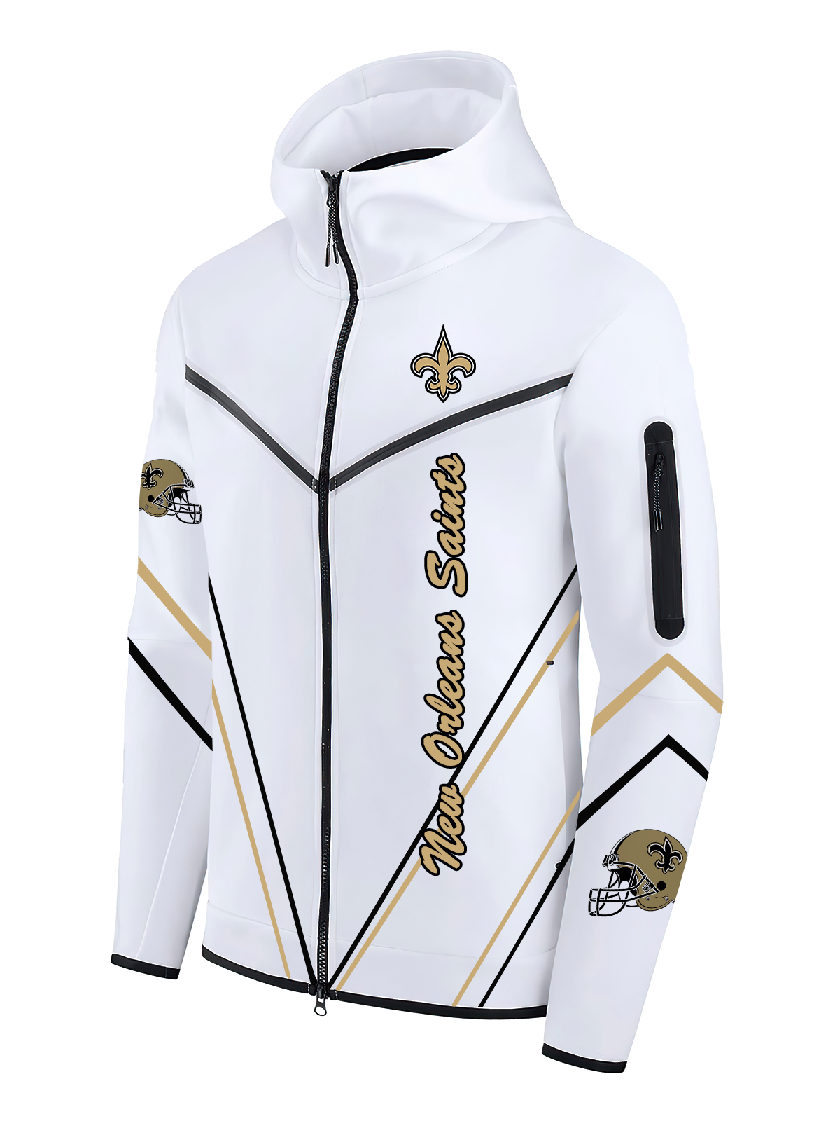 New Orleans Saints Diamond Full-Zip Jacket