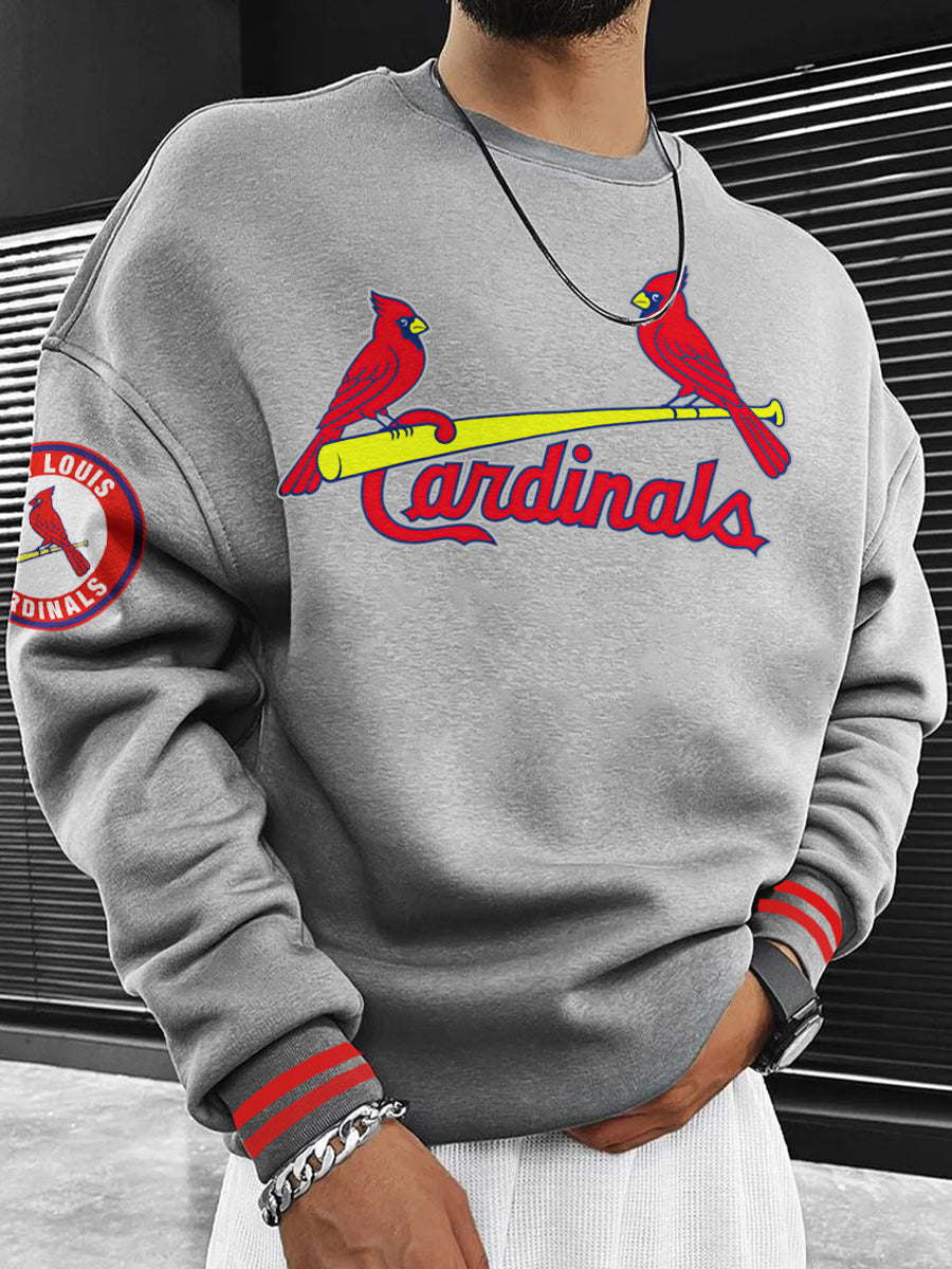 St. Louis Cardinals Fashion Men's Crewneck Sweatshirt