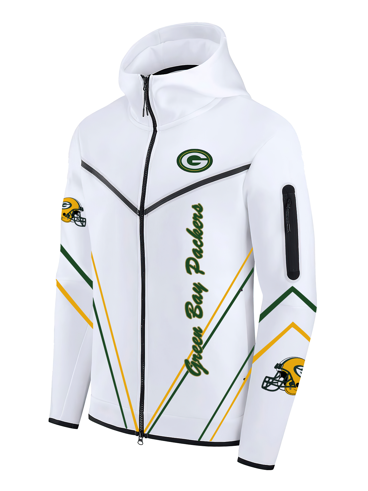 Green Bay Packers Diamond Full-Zip Jacket