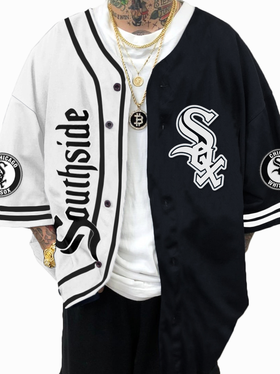 Chicago White Sox MLB Men's Fashion Short Sleeve Jersey