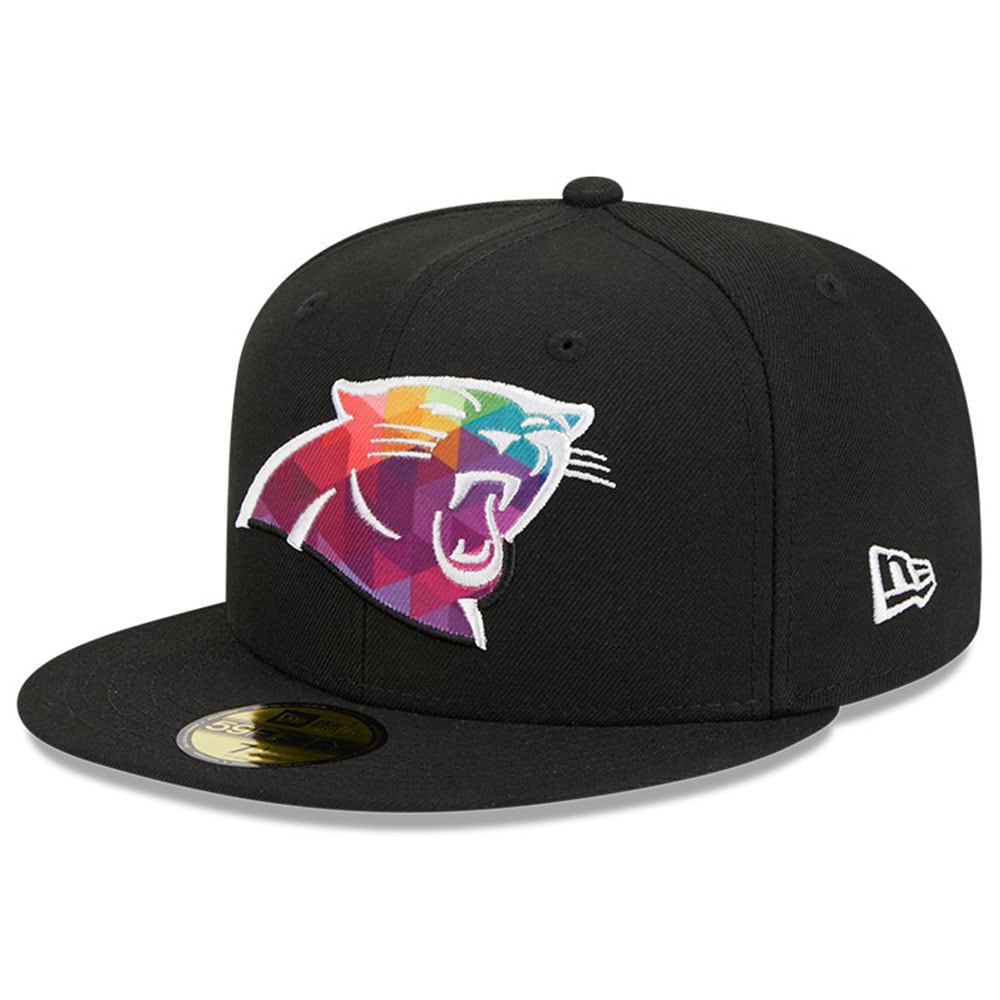 Carolina Panthers Men's Black 2023 Crucial Catch 59FIFTY Fitted Hat