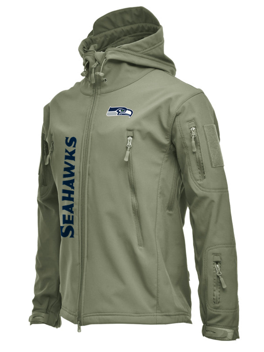 Seattle Seahawks Waterproof Warm Climbing Jacket