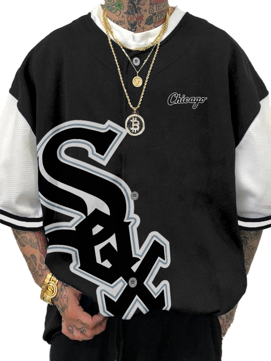 Chicago White Sox MLB Men's Fashion Short Sleeve Jersey
