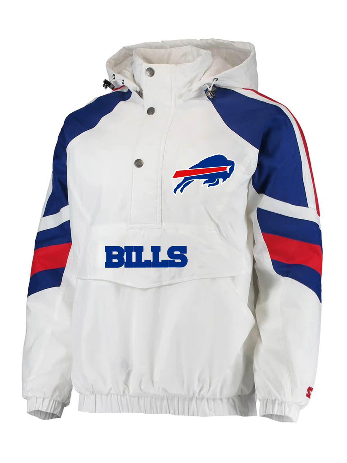 Buffalo Bills Half-Snap Hoodie Jacket