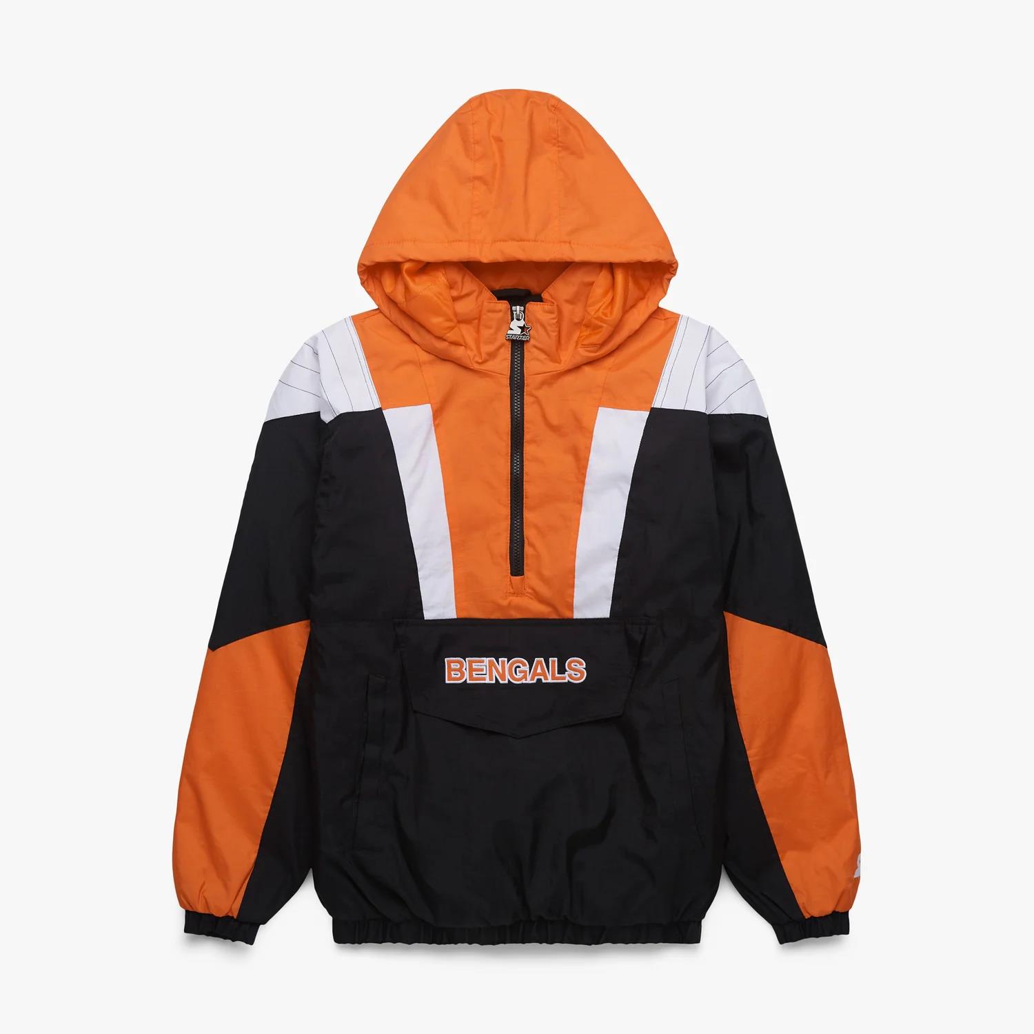 Cincinnati Bengals HOMAGE X Starter  Pullover Jacket