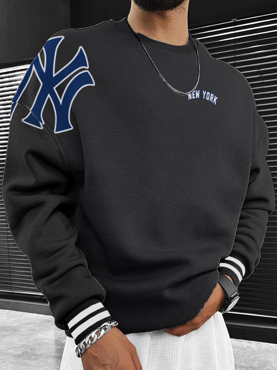 New York Yankees Fashion Men's Crewneck Sweatshirt
