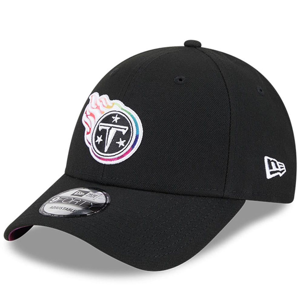 Tennessee Titans Men's   Black 2023  Crucial Catch 9FORTY Adjustable Hat