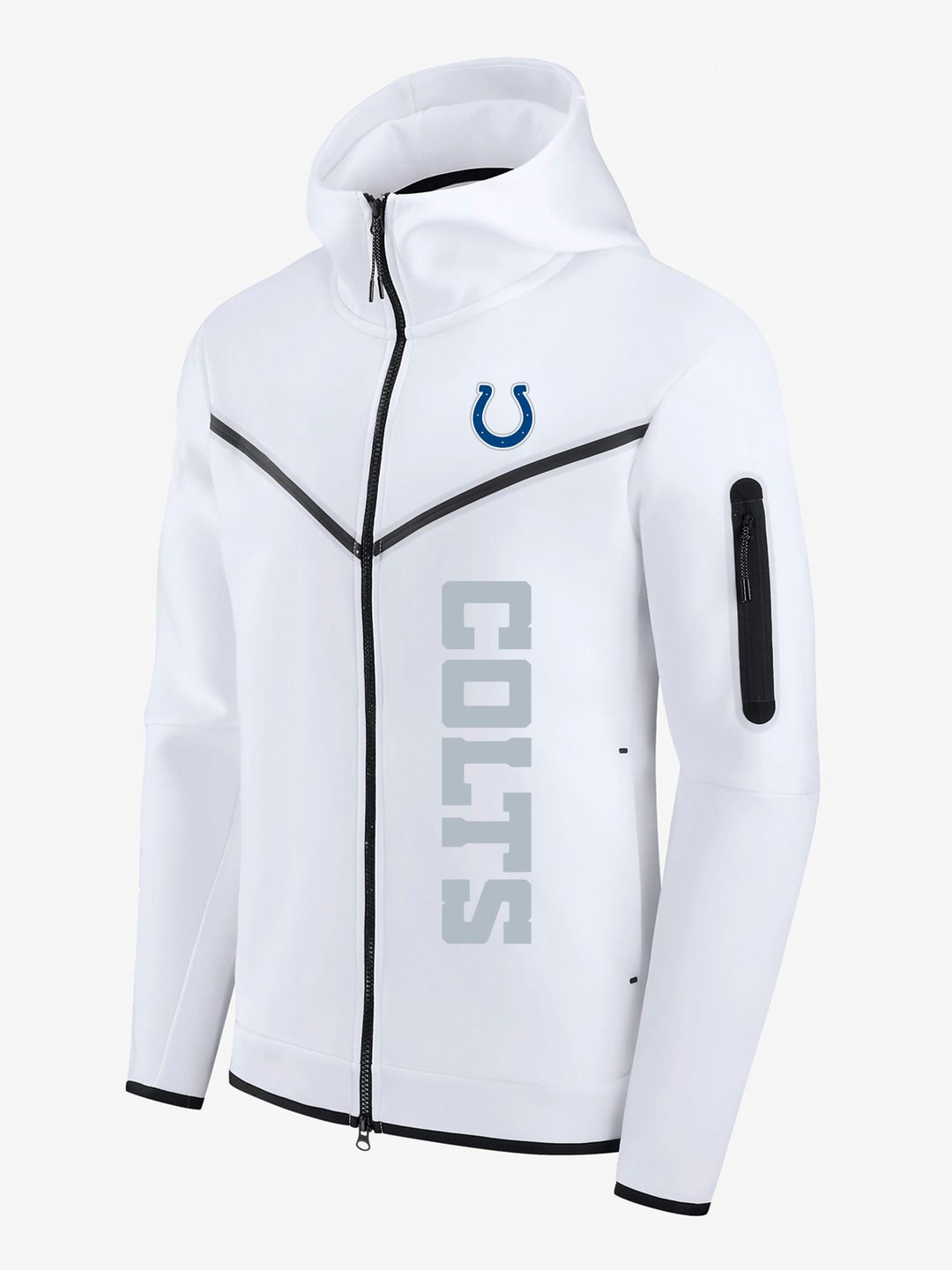 Indianapolis Colts White Diamond Full-Zip Jacket