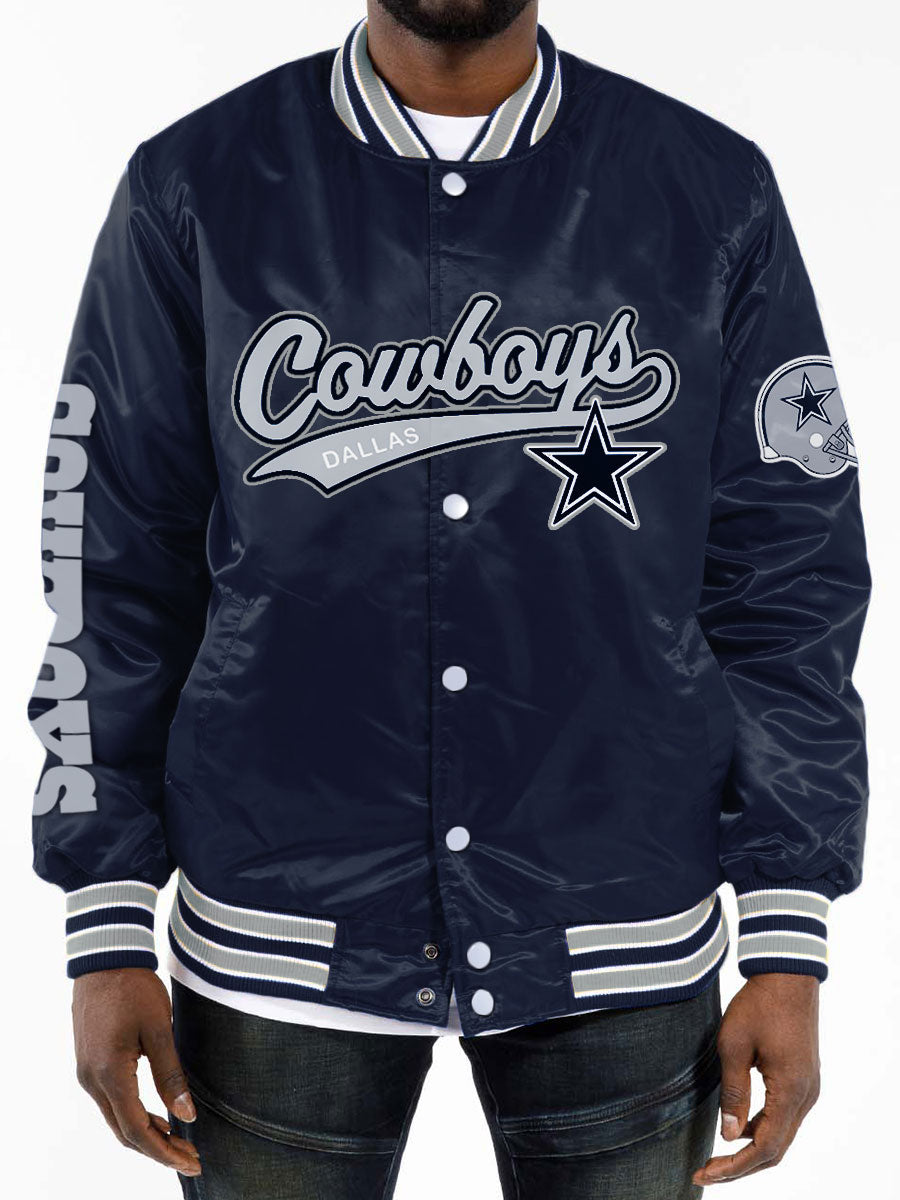 Dallas Cowboys Contrast Print Jacket