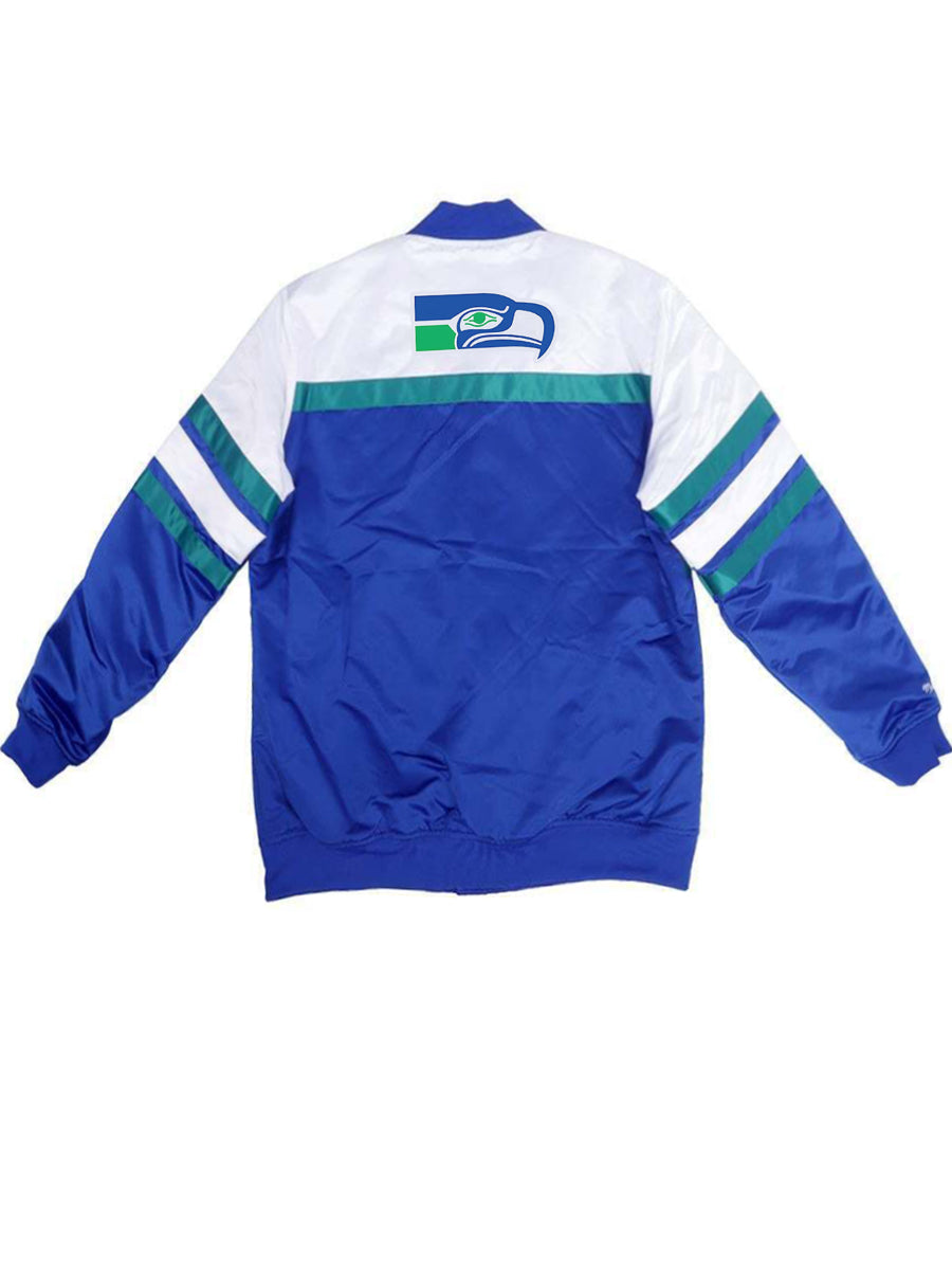 Seattle Seahawks Special Script Heavyweight Satin Jacket