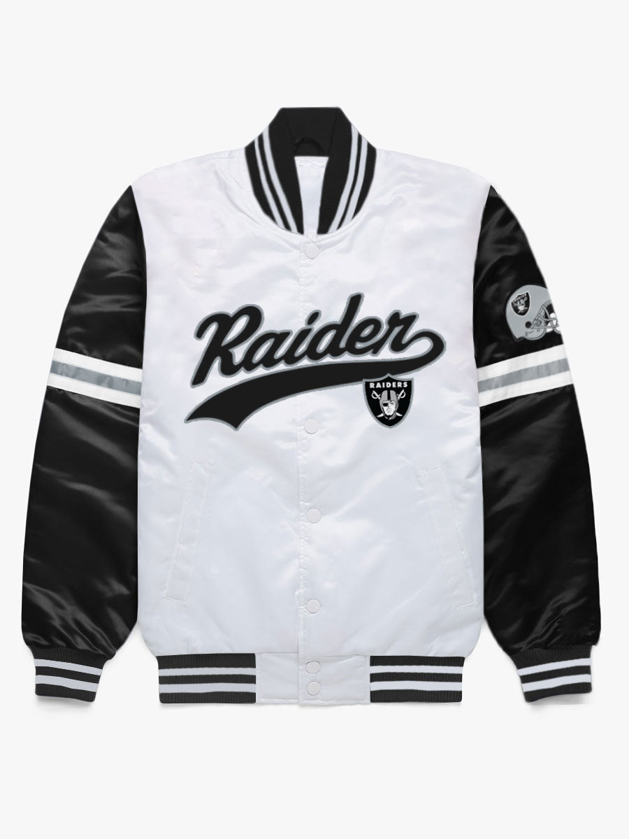 Las Vegas Raiders HOMAGE X STARTER Contrast Print Jacket