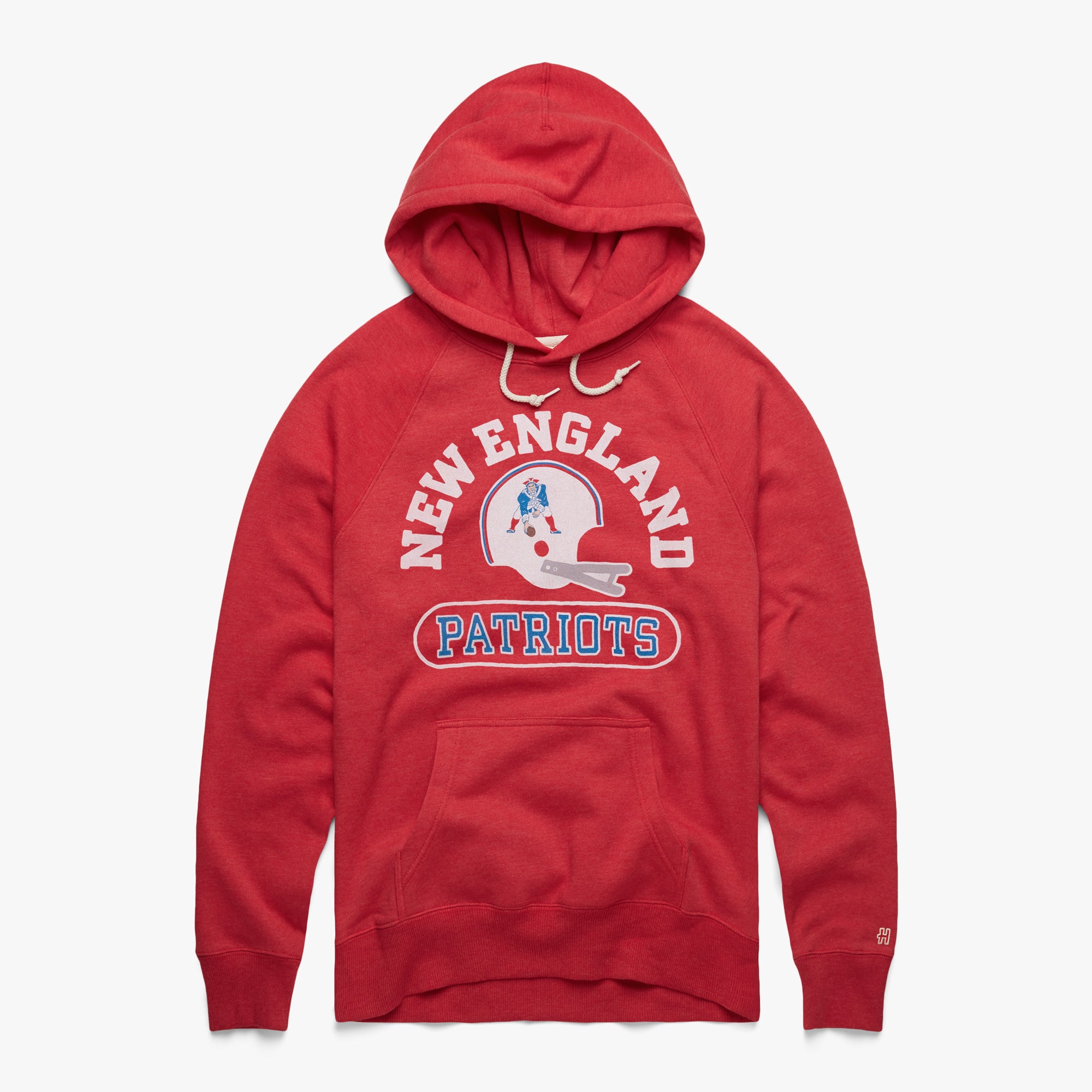 New England Patriots NE Throwback Helmet Hoodie