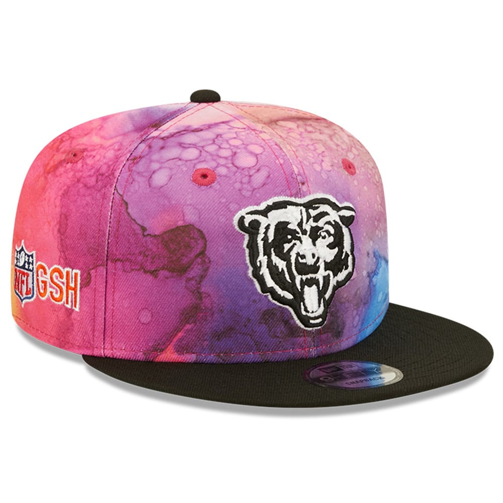 Chicago Bears Men's Pink/Black 2022 Crucial Catch 9FIFTY Snapback Hat