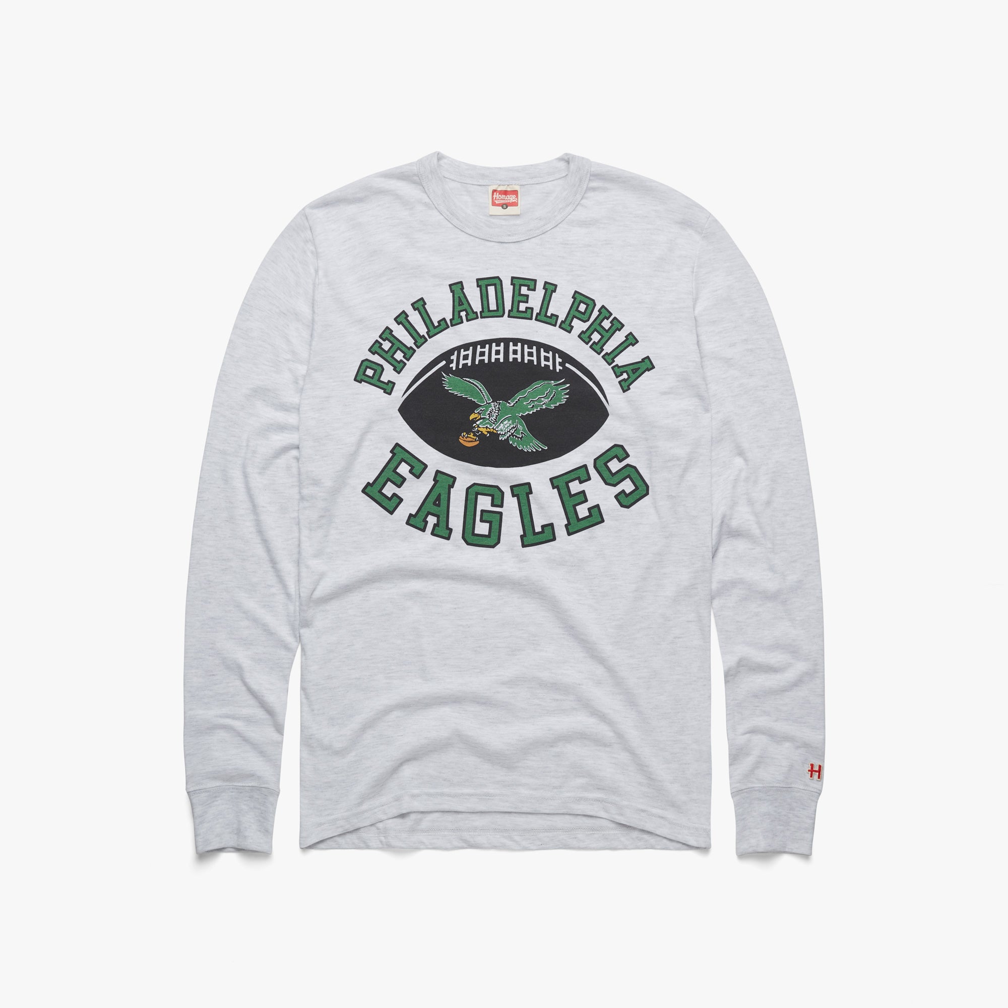 Philadelphia Eagles Pigskin Long Sleeve Tee