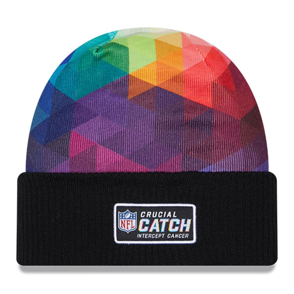 Pittsburgh Steelers Men's Black 2023 Crucial Catch Cuffed Knit Hat