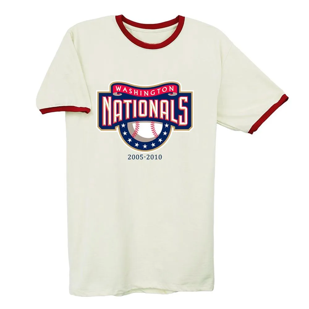 Washington Nationals Vintage Baseball T-Shirt(#Y04)