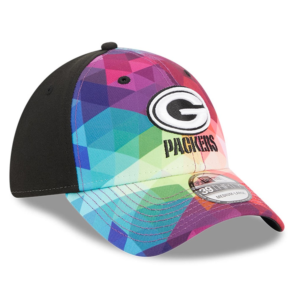 Green Bay Packers Men's   Pink 2023  Crucial Catch 39THIRTY Flex Hat