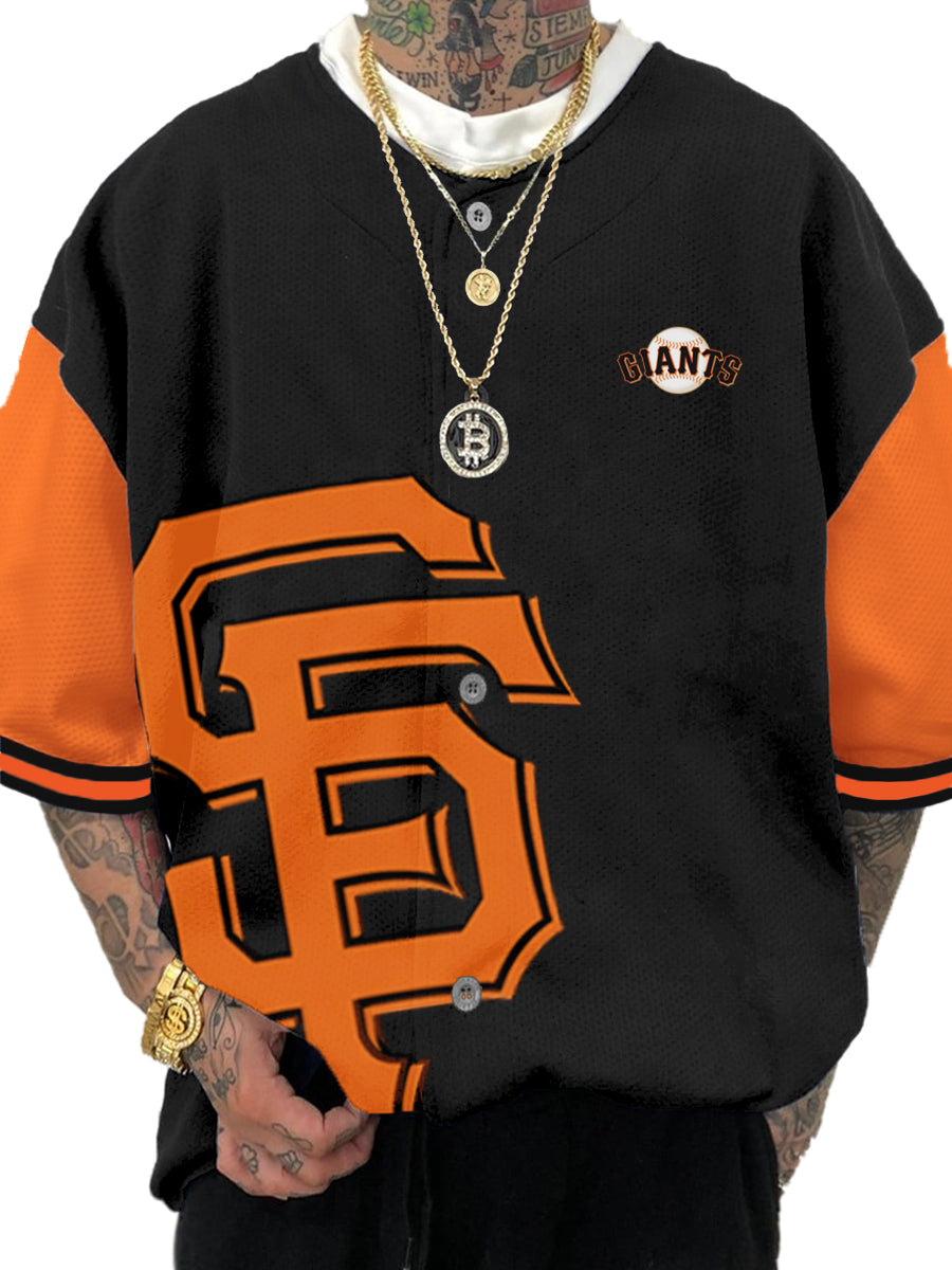 San Francisco Giants MLB Men's Fashion Short Sleeve Jersey