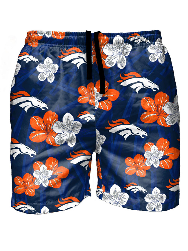Denver Broncos Casual Hawaiian Shorts