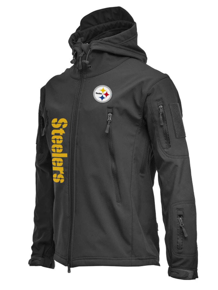 Pittsburgh Steelers Waterproof Warm Climbing Jacket