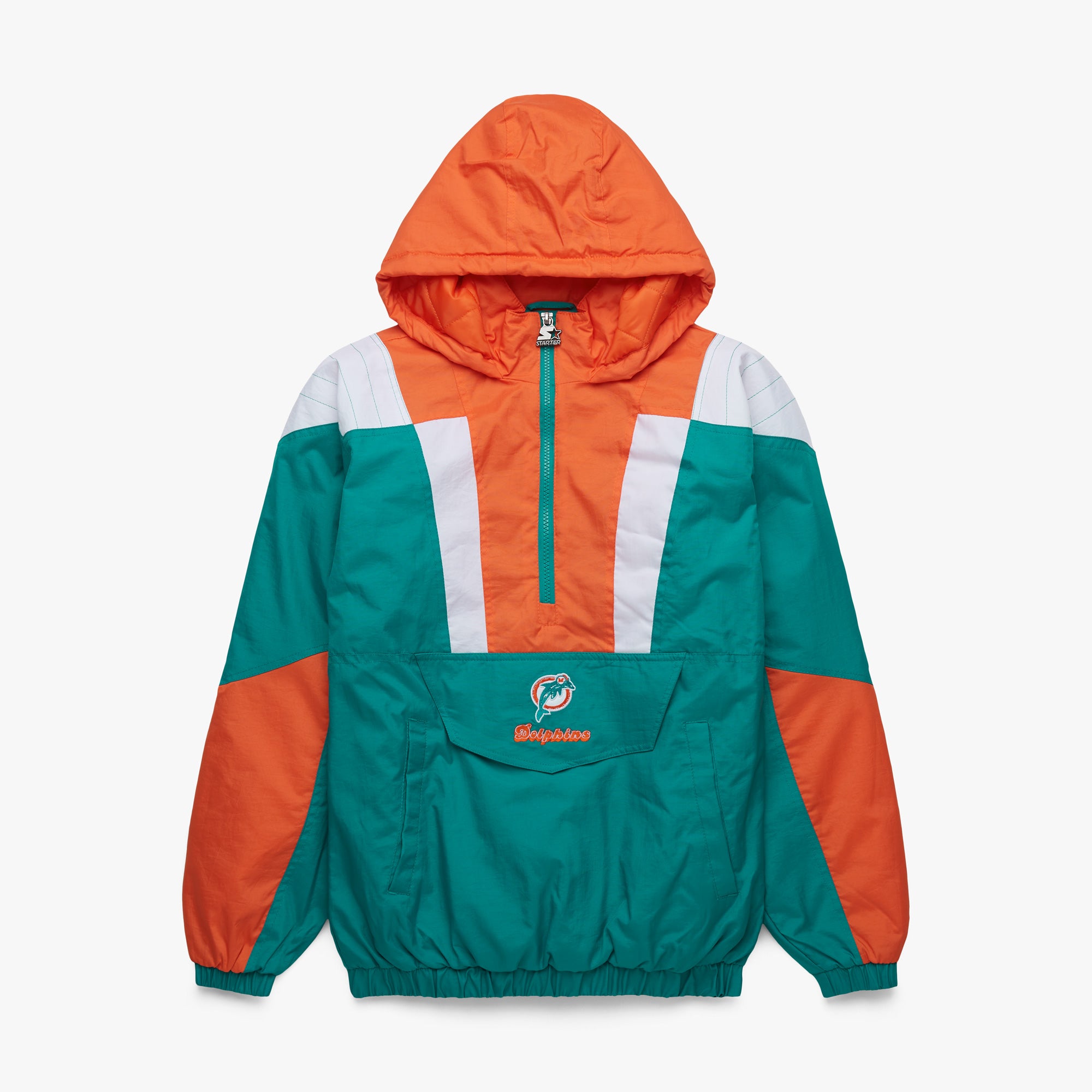 Miami Dolphins HOMAGE  Starter  Pullover Jacket