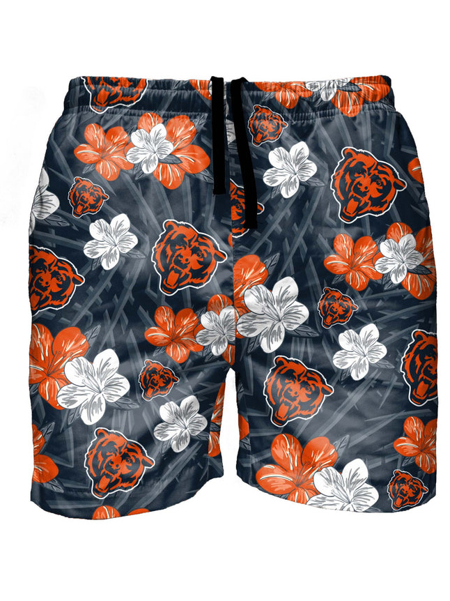 Chicago Bears Casual Hawaiian Shorts