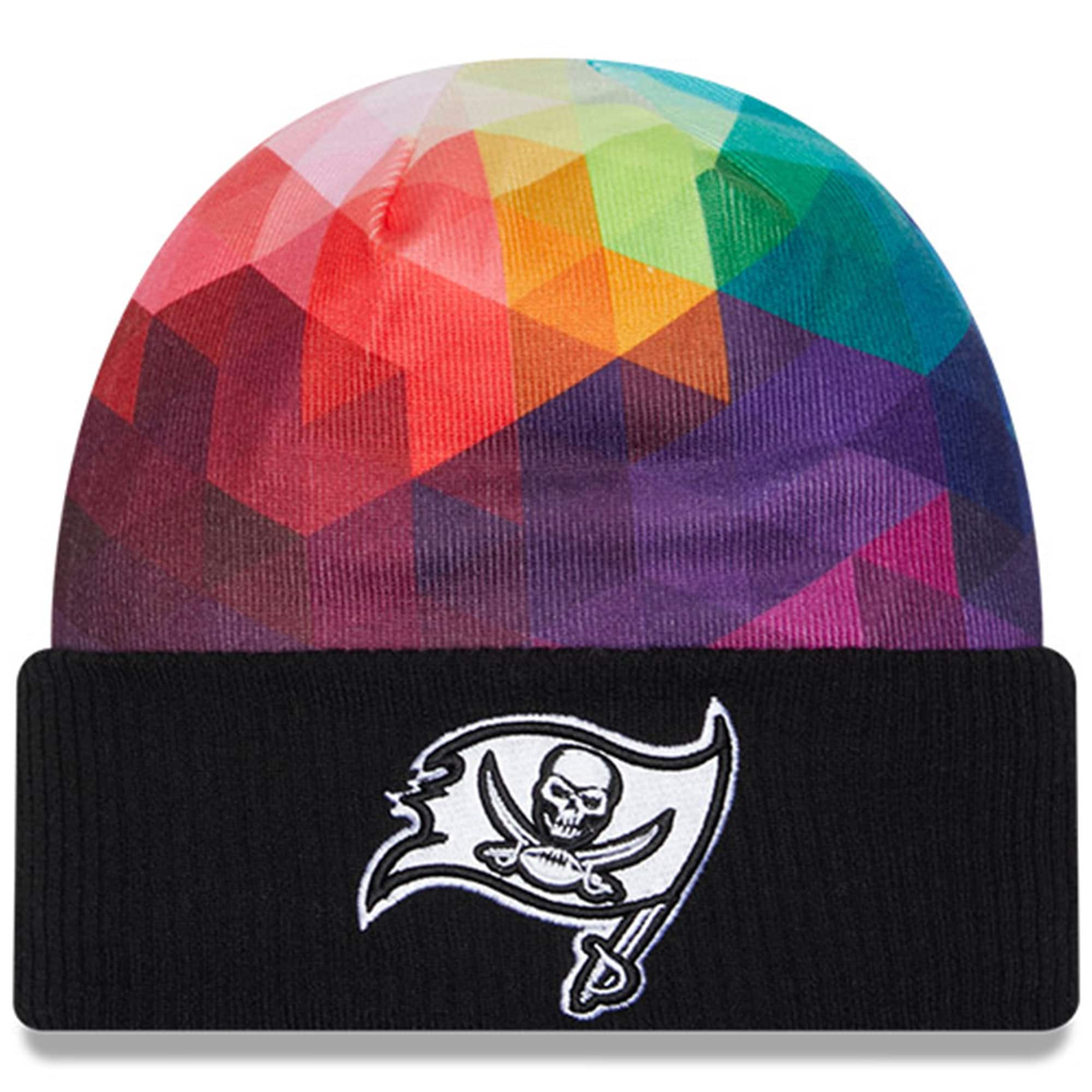 Tampa Bay Buccaneers Youth Black 2023 Crucial Catch Cuffed Knit Hat