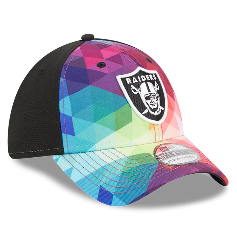 Las Vegas Raiders Men's   Pink 2023  Crucial Catch 39THIRTY Flex Hat