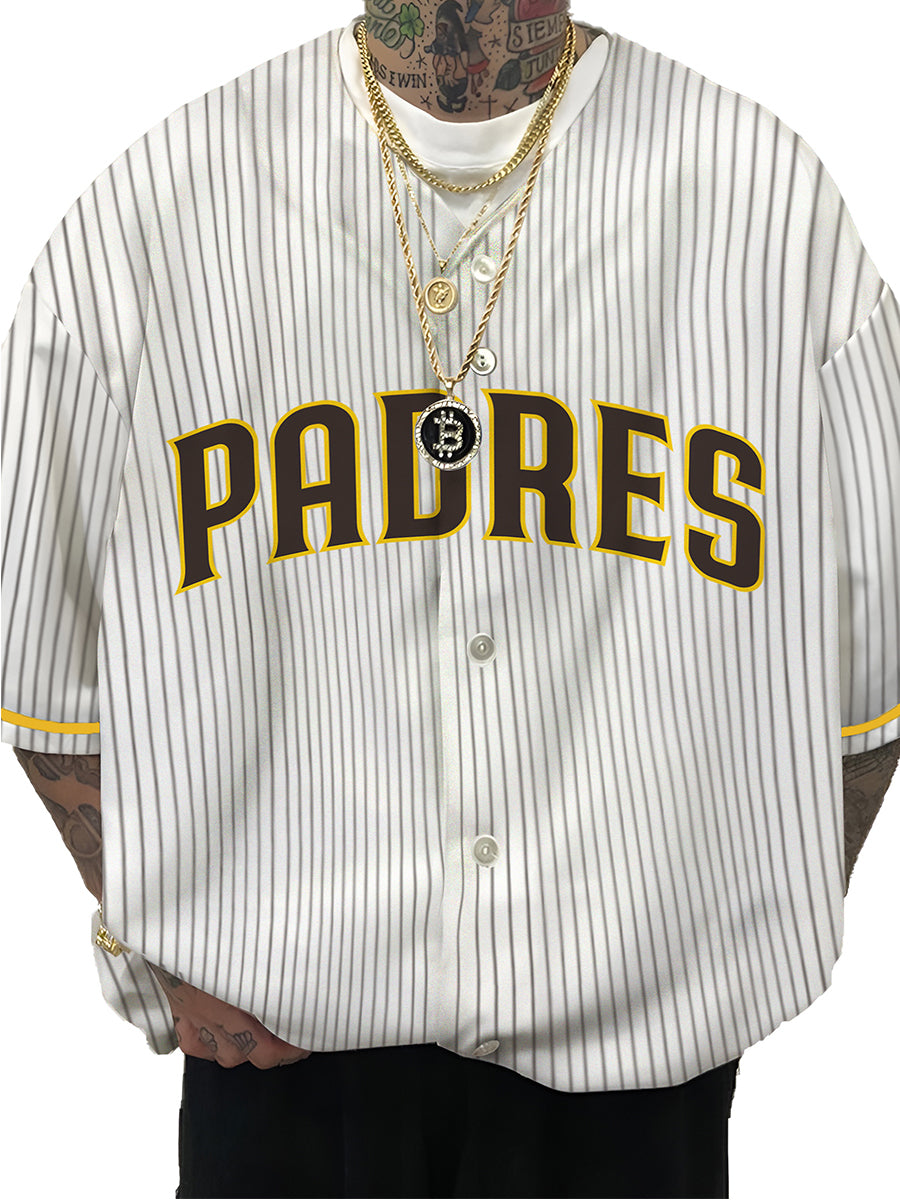 San Diego Padres MLB Men's Fashion Short Sleeve Jersey