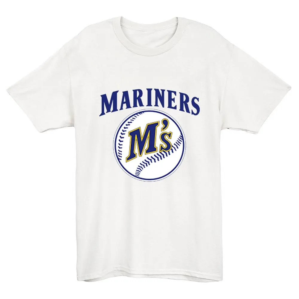 Seattle Mariners 1987 Vintage Baseball T-Shirt(#Y46)