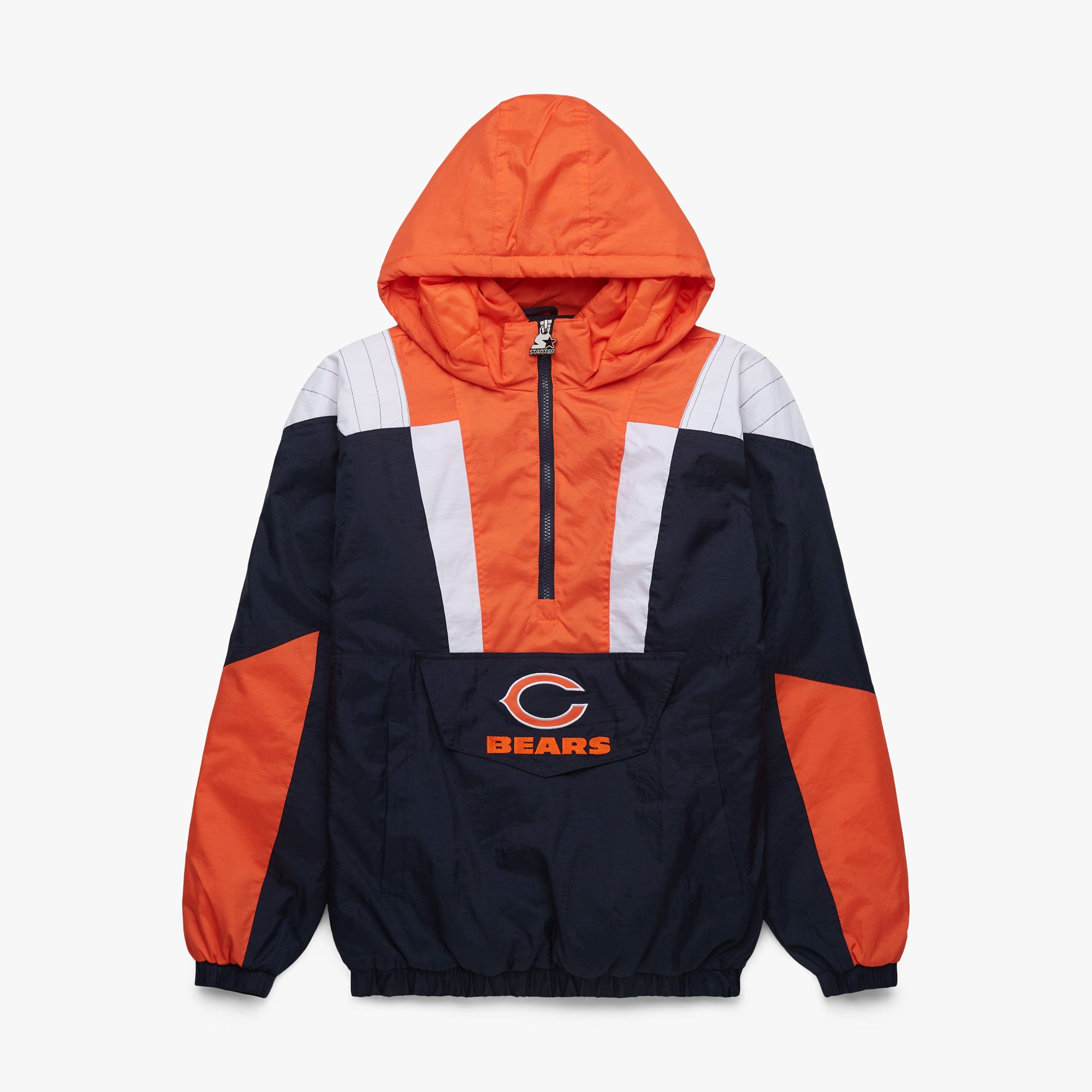 Chicago Bears HOMAGE  Starter  Pullover Jacket