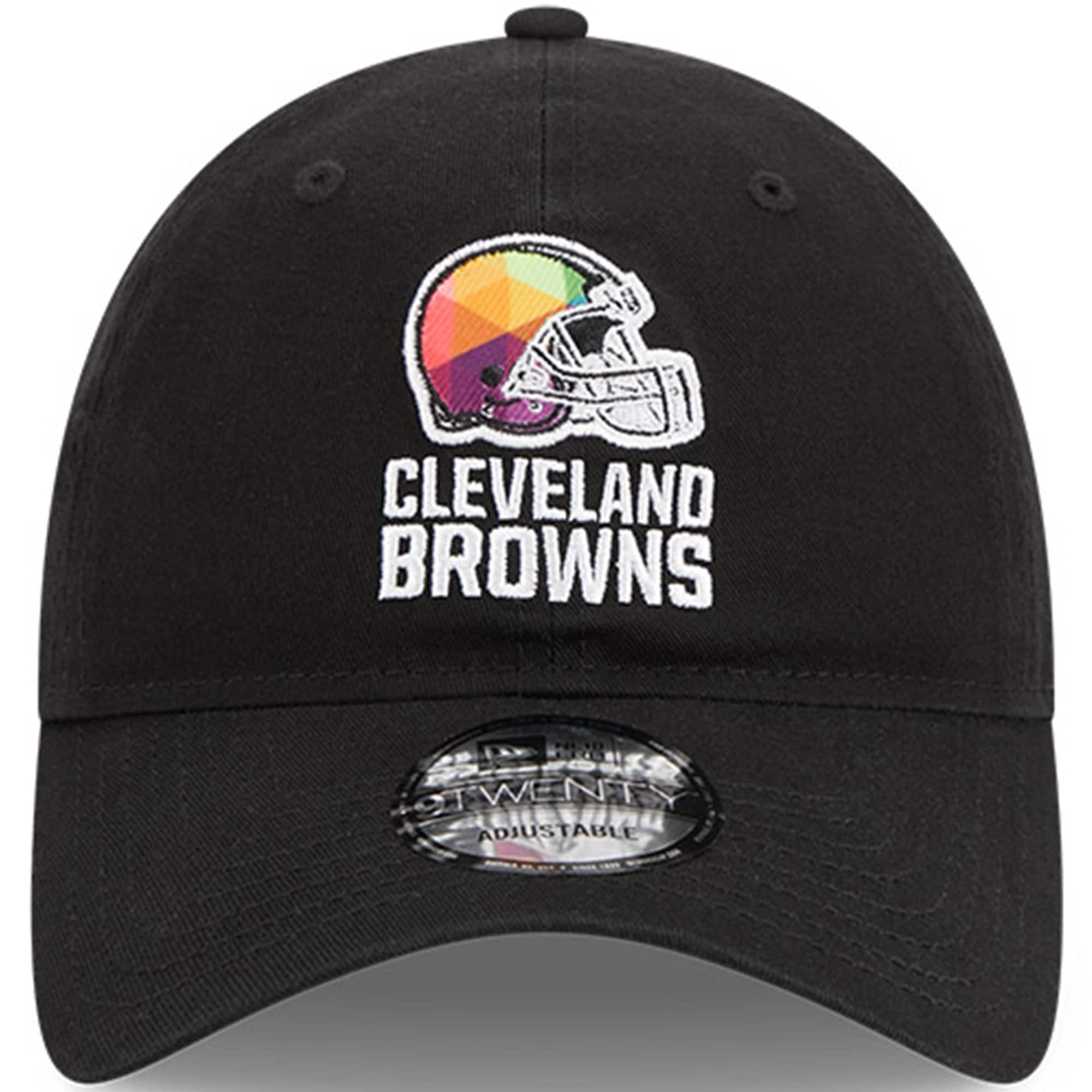 Cleveland Browns Men's Black 2023 Crucial Catch 9TWENTY Adjustable Hat
