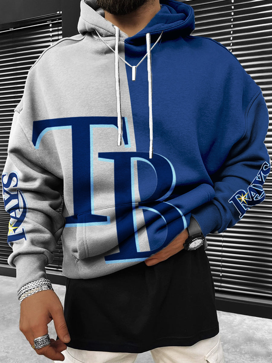 Tampa Bay Rays MLB Men's Crewneck Hooded