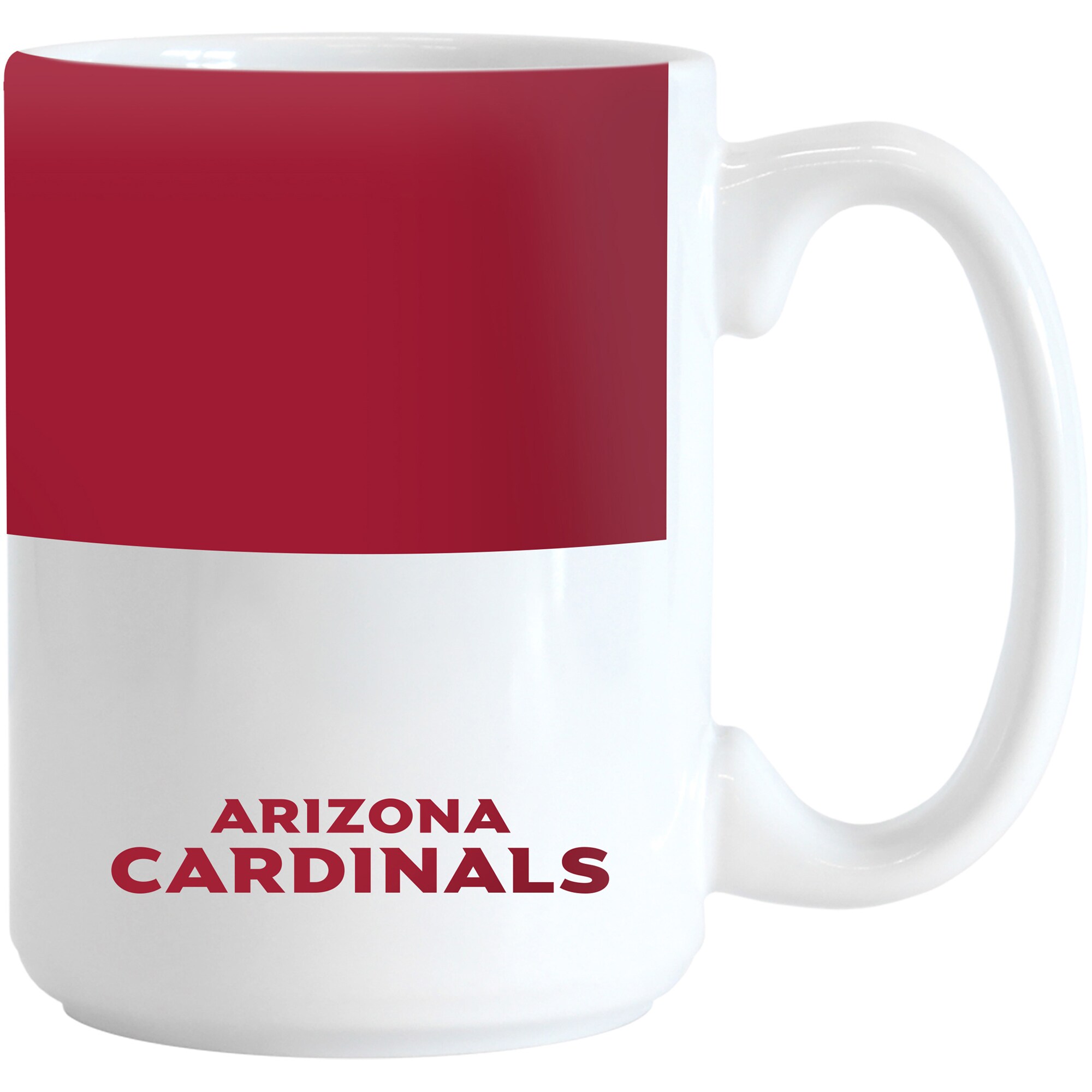 Arizona Cardinals 15oz. Colorblock Mug
