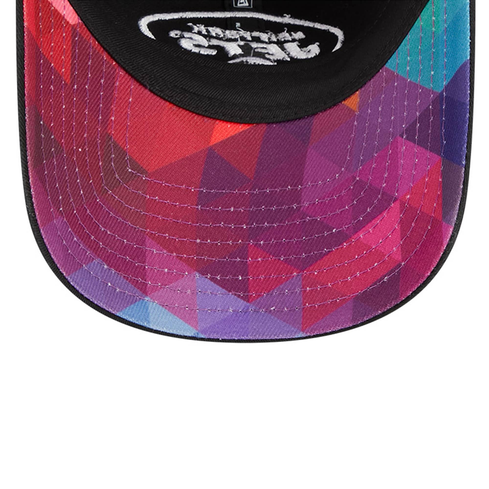 New England Patriots New York Jets Women's   Black 2023  Crucial Catch 9TWENTY Adjustable Hat