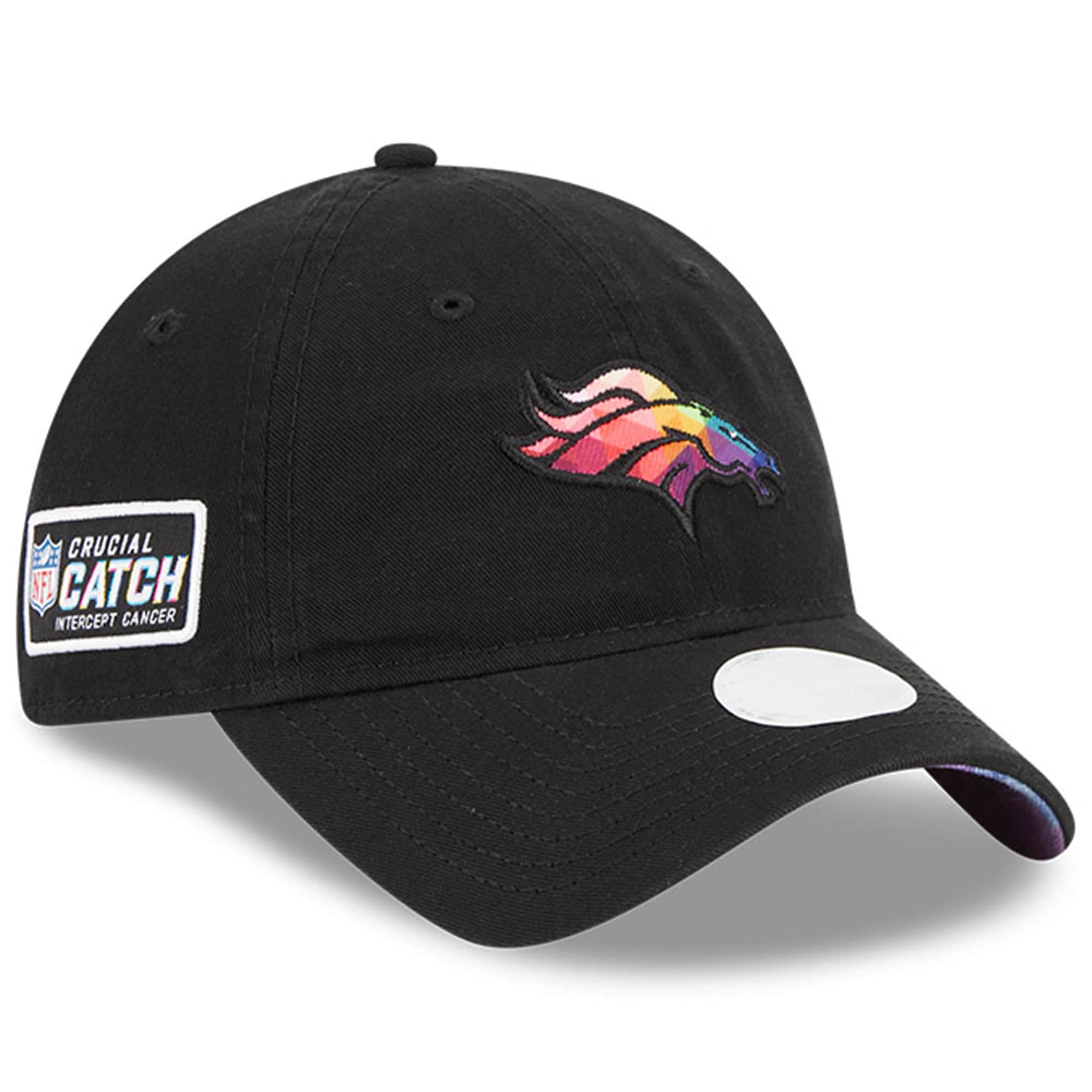 Denver Broncos Women's   Black 2023  Crucial Catch 9TWENTY Adjustable Hat