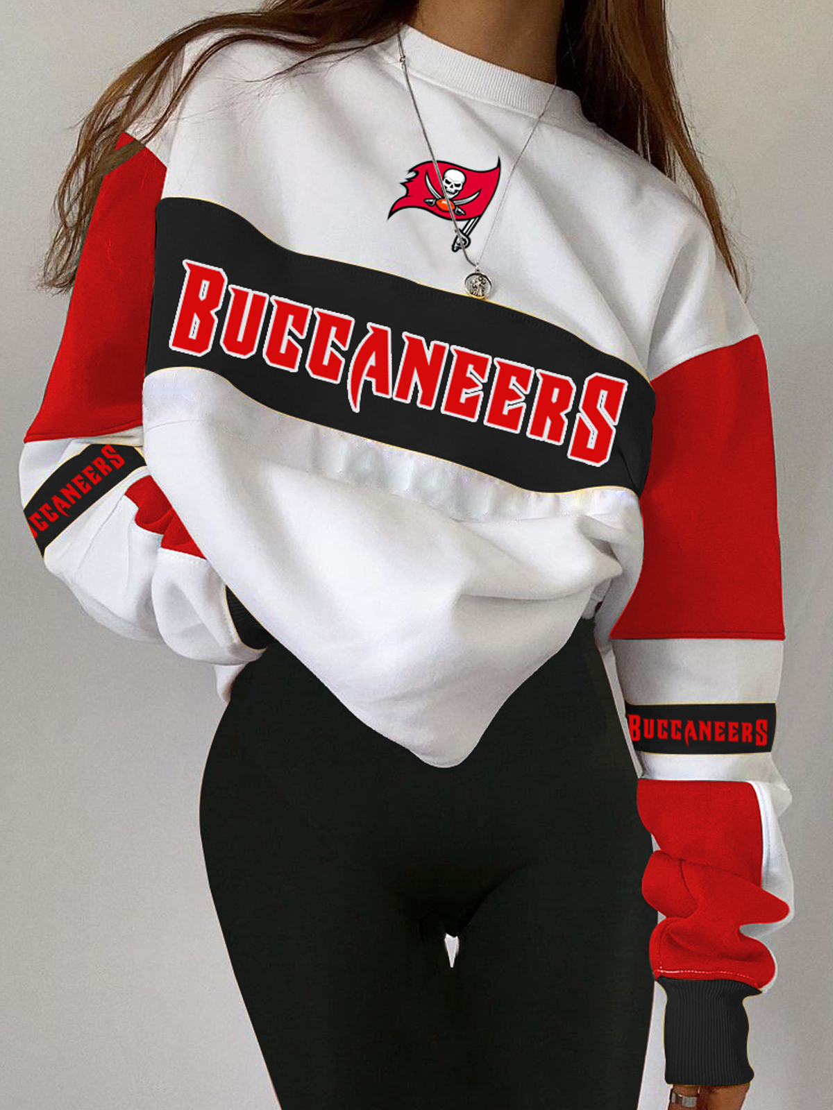 Tampa Bay Buccaneers Fashion Printed Sweatshirt
