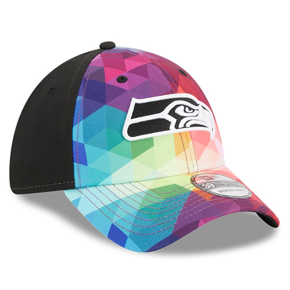 Seattle Seahawks Men's   Pink 2023  Crucial Catch 39THIRTY Flex Hat