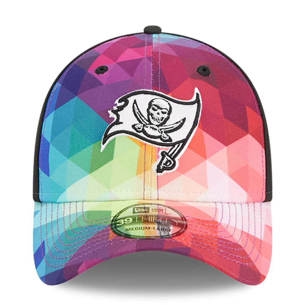 Tampa Bay Buccaneers Men's Pink 2023 Crucial Catch 39THIRTY Flex Hat