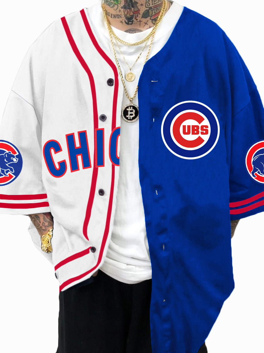 Chicago Cubs MLB Men's Fashion Short Sleeve Jersey